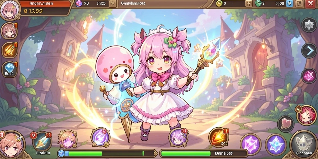 Screenshot saat pemain memenangkan bonus menarik.