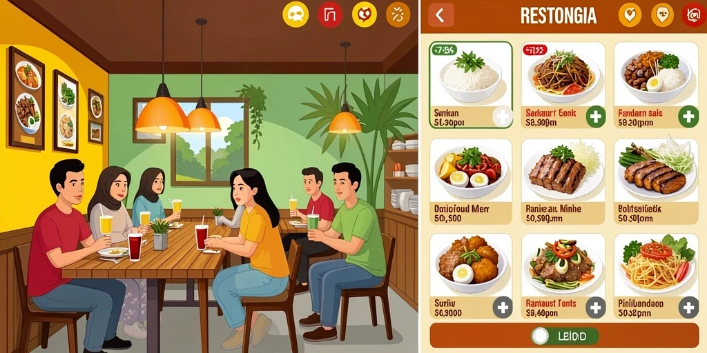 Tangkapan layar dari salah satu level mendebarkan.