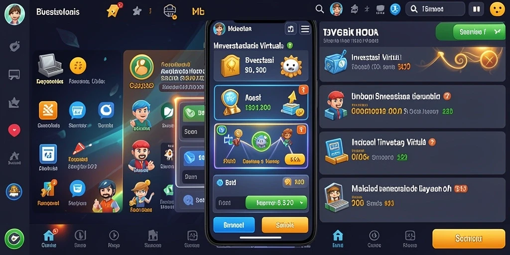 Sistem chat yang membuat interaksi antar pemain lebih hidup.