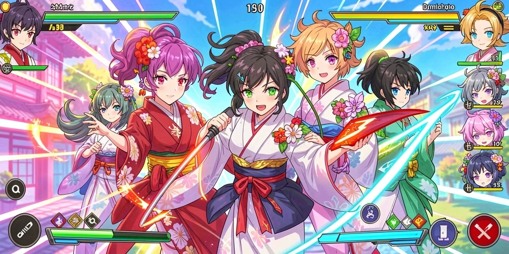 Screenshot dari mode multiplayer yang seru dan mendebarkan.