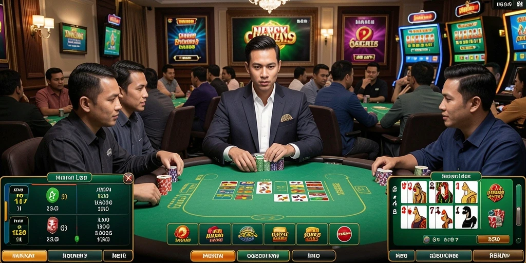 Tangkapan layar menampilkan misi yang sedang berlangsung dengan grafik menarik.