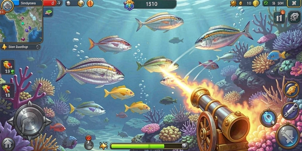 Mode multiplayer yang memungkinkan interaksi antar pemain.