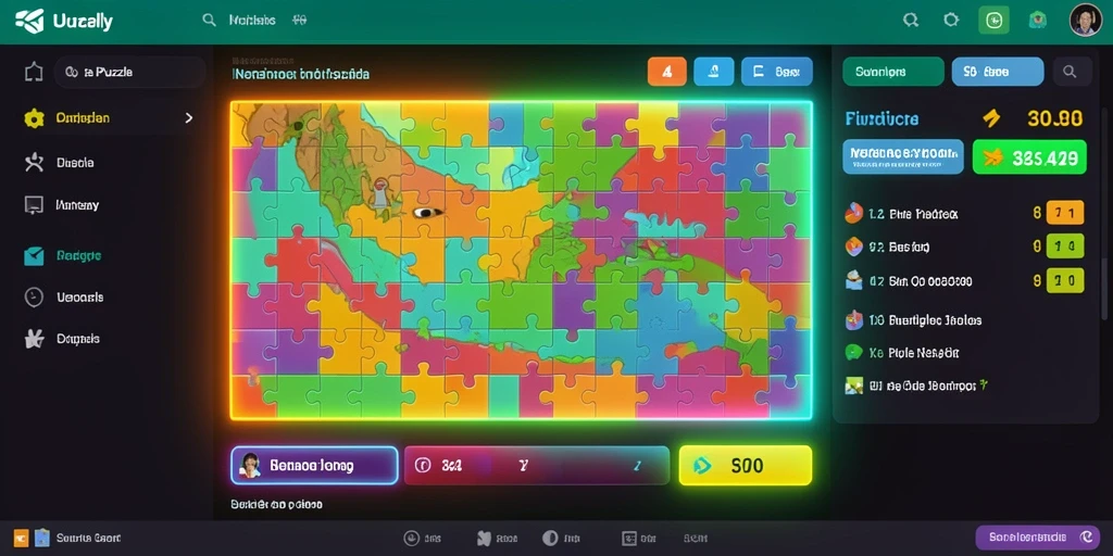 Screenshoot leaderboard yang menunjukkan peringkat pemain.