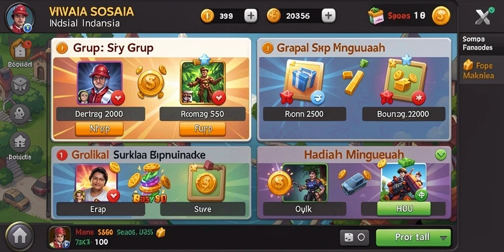 Hadiah menarik dari menyelesaikan misi.