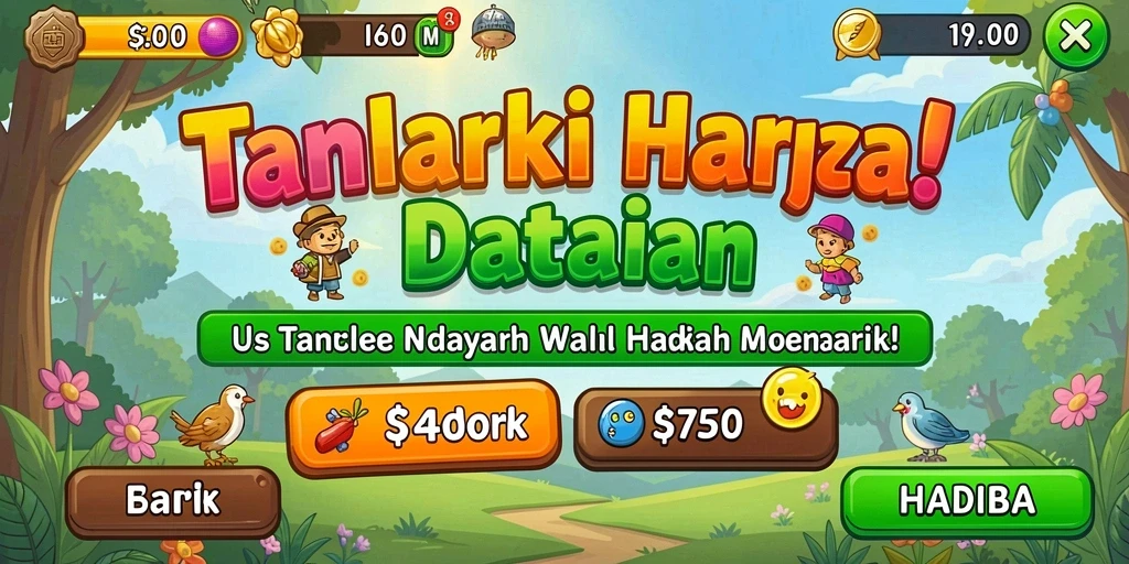Tantangan level yang mendebarkan dan penuh rintangan.